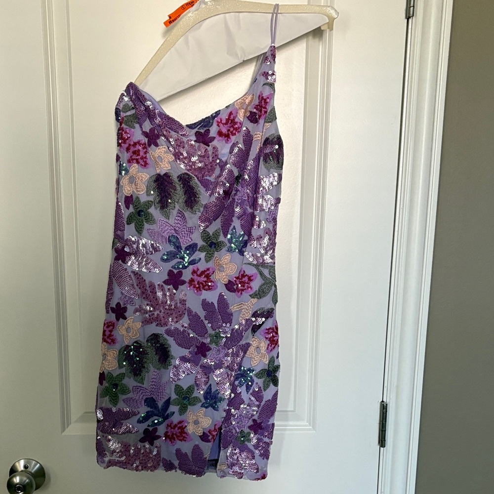 Floral Sequin Dress